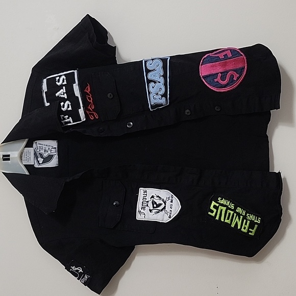 COPY - Famous Stars and Straps medium button up - Picture 1 of 2